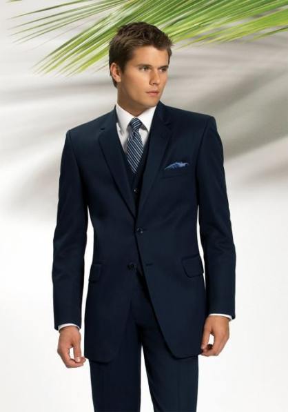 Navy 2 Button Suit