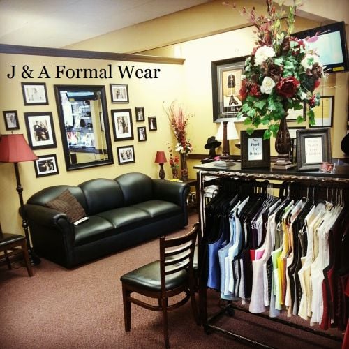 Inside J & A Formal Wear